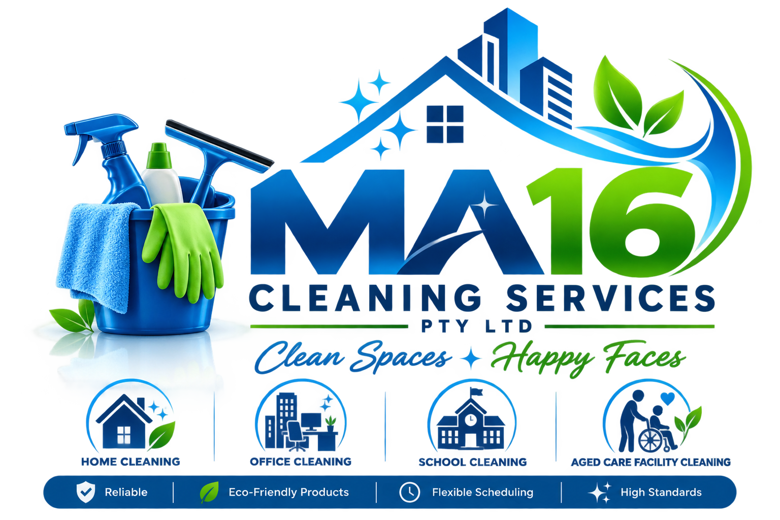 MA16 Cleaning Services logo